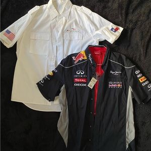 BUNDLE (2): Red Bull Official Team Line (XL) x Formula 1 Jersey Texas USA (L)